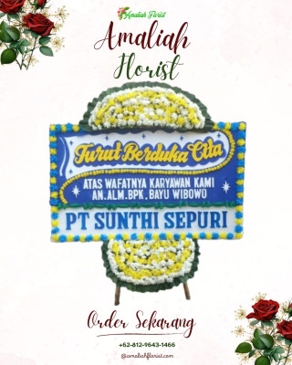 Papan Bunga Duka di Keputraan